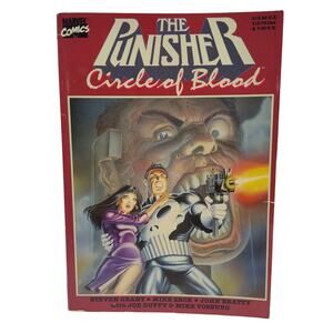 1988 Marvel Comics The Punisher: Circle of Blood TPB 1st Printing Graphic Novel